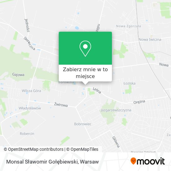 Mapa Monsal Sławomir Gołębiewski