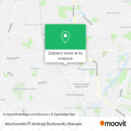 Mapa Aborkowski.Pl Andrzej Borkowski