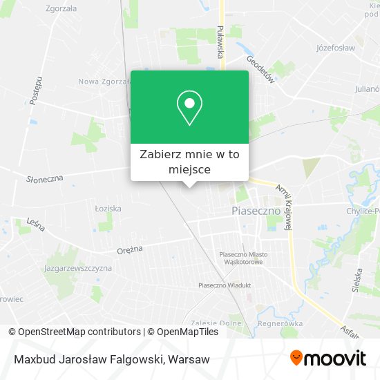 Mapa Maxbud Jarosław Falgowski