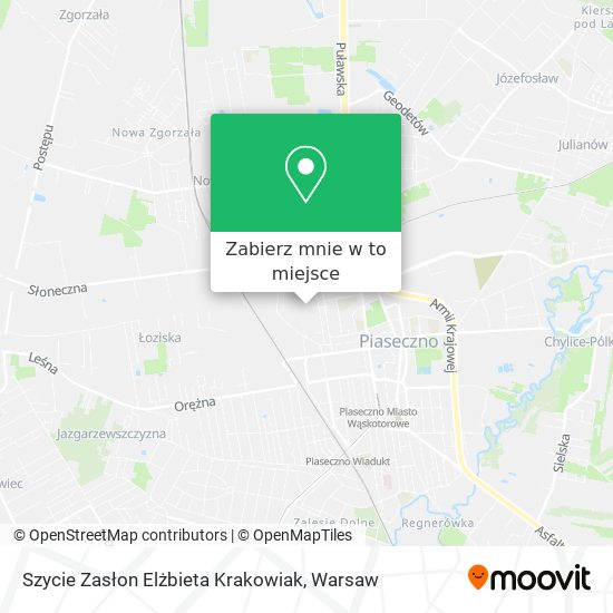 Mapa Szycie Zasłon Elżbieta Krakowiak