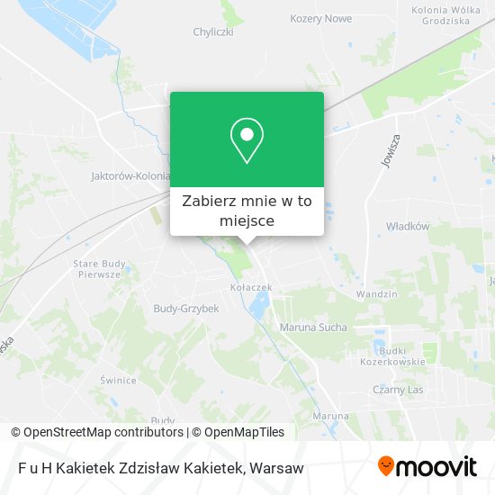 Mapa F u H Kakietek Zdzisław Kakietek