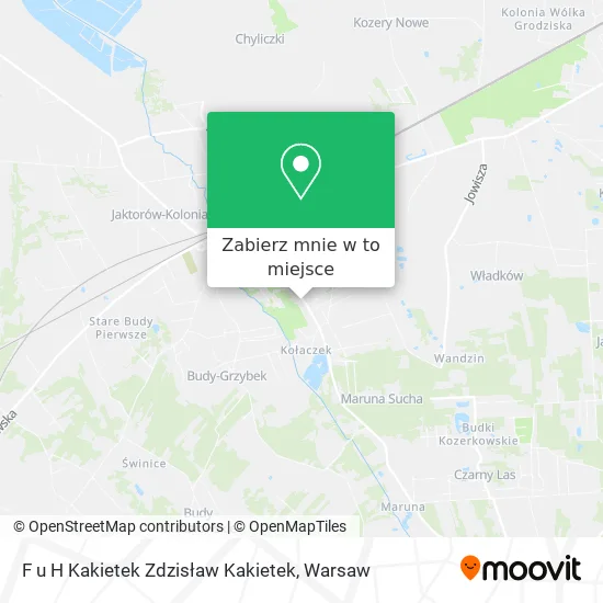 Mapa F u H Kakietek Zdzisław Kakietek