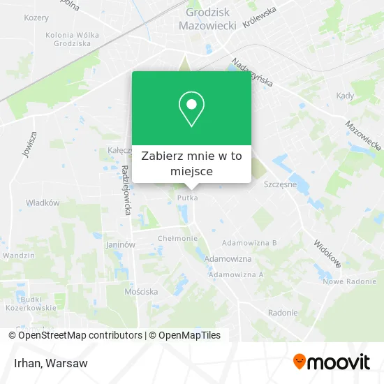 Mapa Irhan