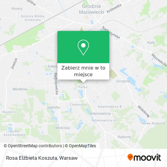 Mapa Rosa Elżbieta Koszuta