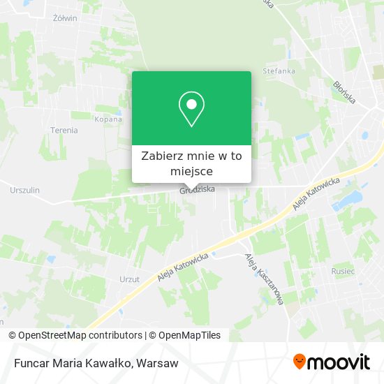 Mapa Funcar Maria Kawałko