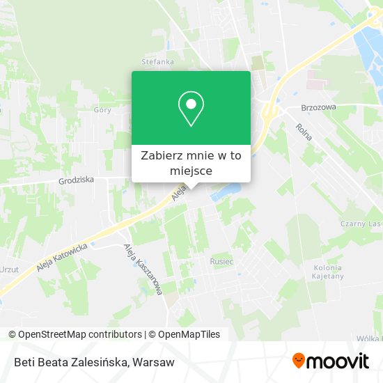 Mapa Beti Beata Zalesińska