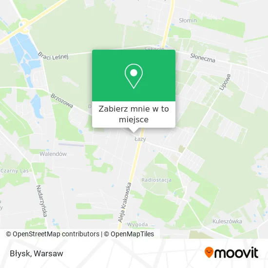 Mapa Błysk