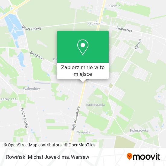 Mapa Rowiński Michał Juweklima