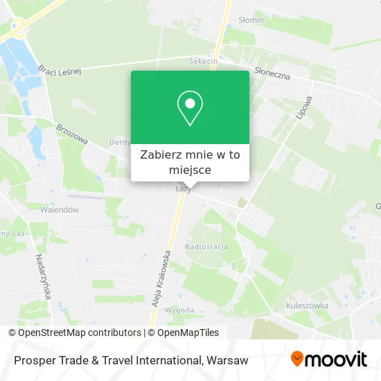Mapa Prosper Trade & Travel International