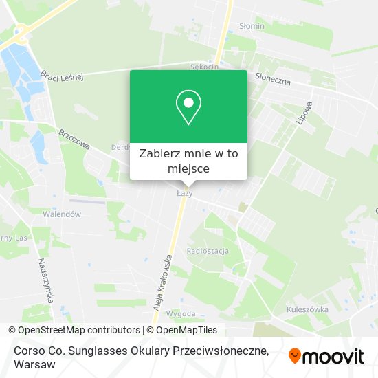 Mapa Corso Co. Sunglasses Okulary Przeciwsłoneczne