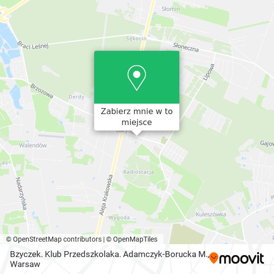 Mapa Bzyczek. Klub Przedszkolaka. Adamczyk-Borucka M.