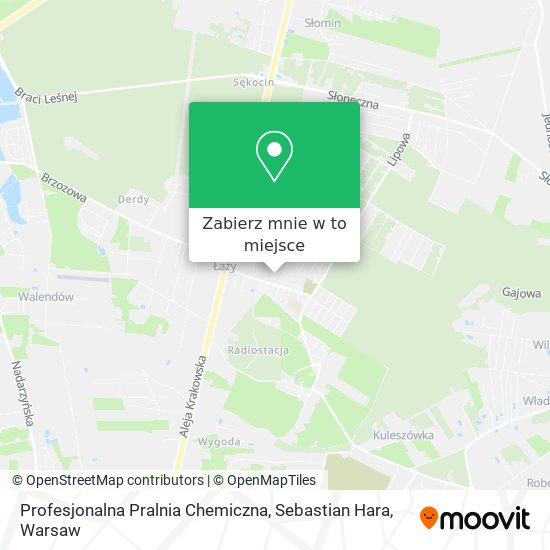 Mapa Profesjonalna Pralnia Chemiczna, Sebastian Hara