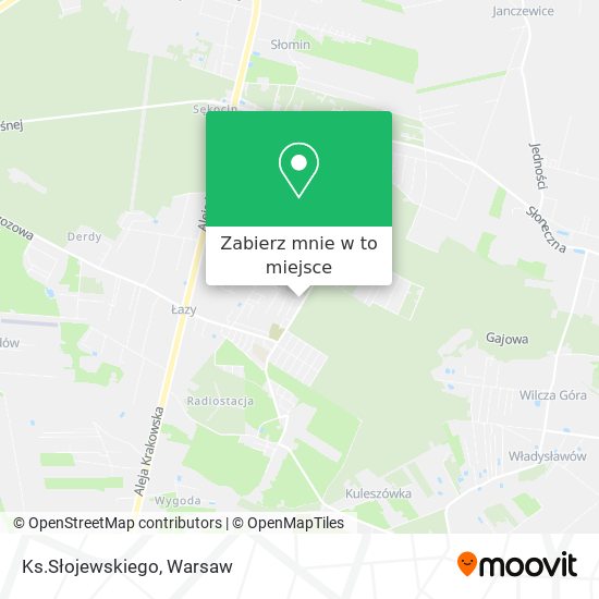 Mapa Ks.Słojewskiego