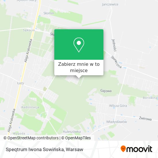 Mapa Speqtrum Iwona Sowińska