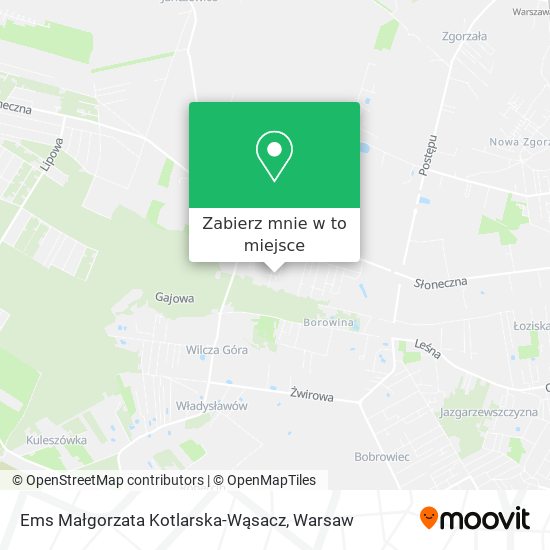 Mapa Ems Małgorzata Kotlarska-Wąsacz