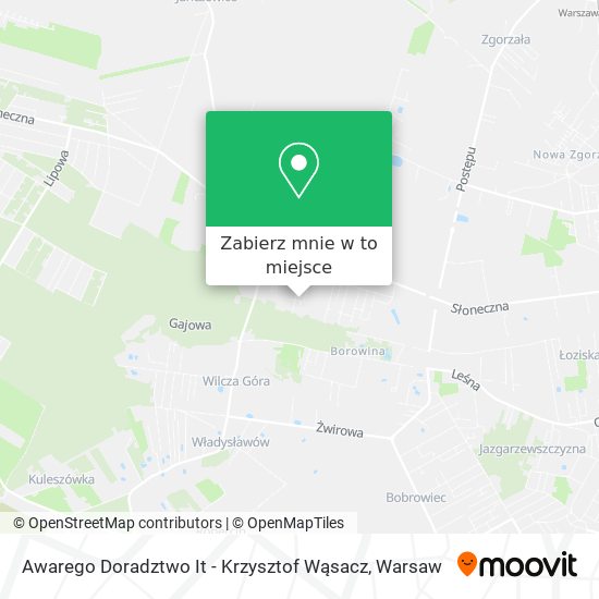 Mapa Awarego Doradztwo It - Krzysztof Wąsacz