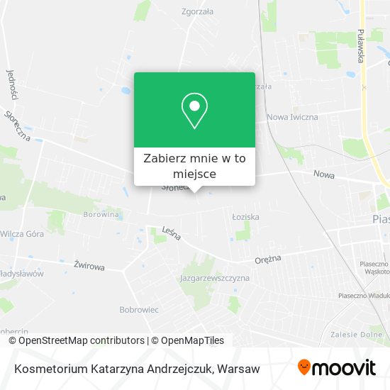 Mapa Kosmetorium Katarzyna Andrzejczuk