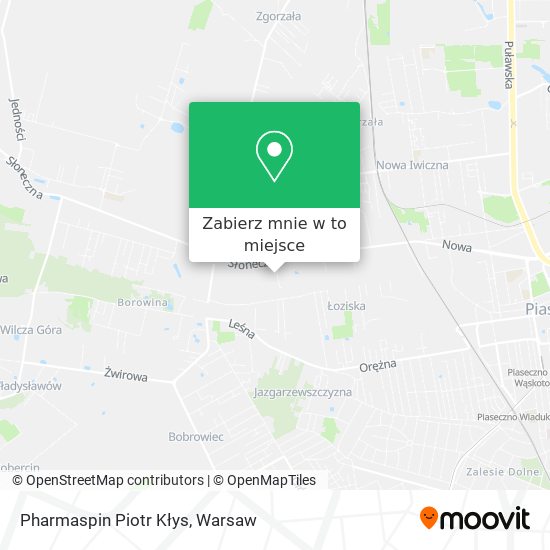 Mapa Pharmaspin Piotr Kłys