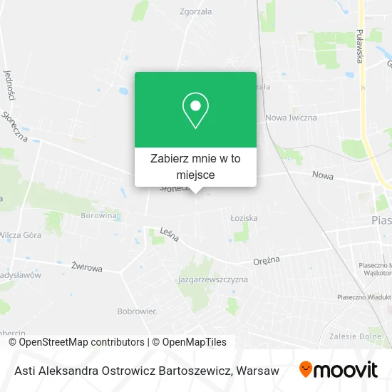 Mapa Asti Aleksandra Ostrowicz Bartoszewicz