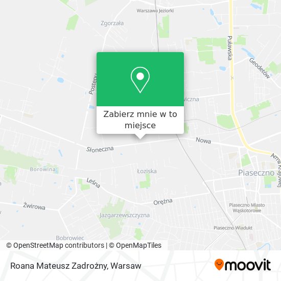 Mapa Roana Mateusz Zadrożny