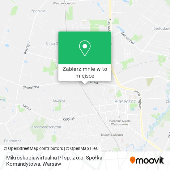 Mapa Mikroskopiawirtualna Pl sp. z o.o. Spółka Komandytowa