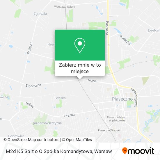 Mapa M2d K5 Sp z o O Spółka Komandytowa