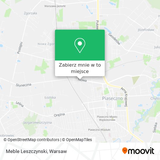 Mapa Meble Leszczynski