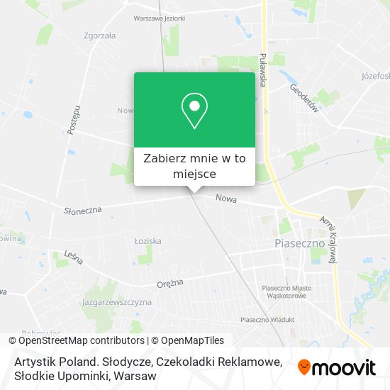 Mapa Artystik Poland. Słodycze, Czekoladki Reklamowe, Słodkie Upominki