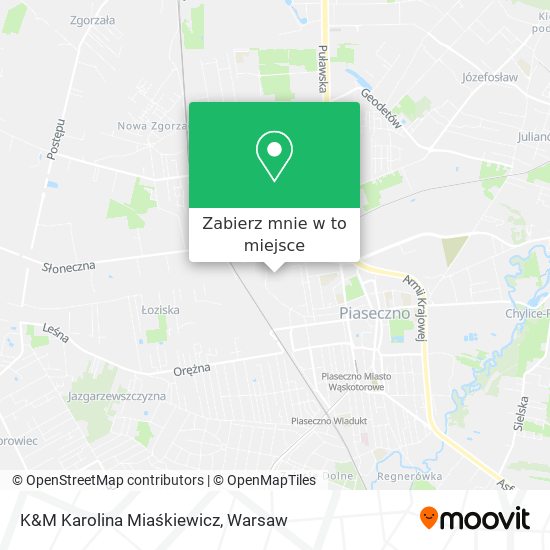 Mapa K&M Karolina Miaśkiewicz