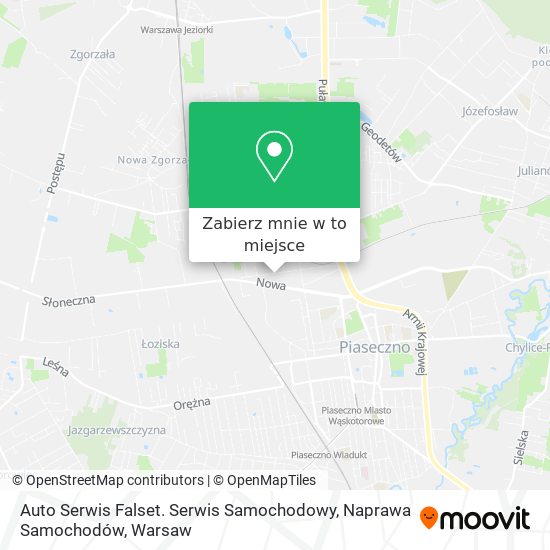 Mapa Auto Serwis Falset. Serwis Samochodowy, Naprawa Samochodów