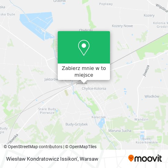 Mapa Wiesław Kondratowicz Issikon'