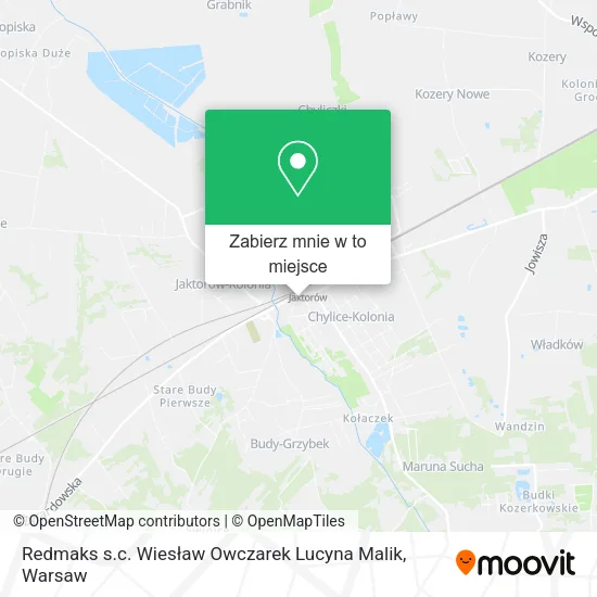 Mapa Redmaks s.c. Wiesław Owczarek Lucyna Malik