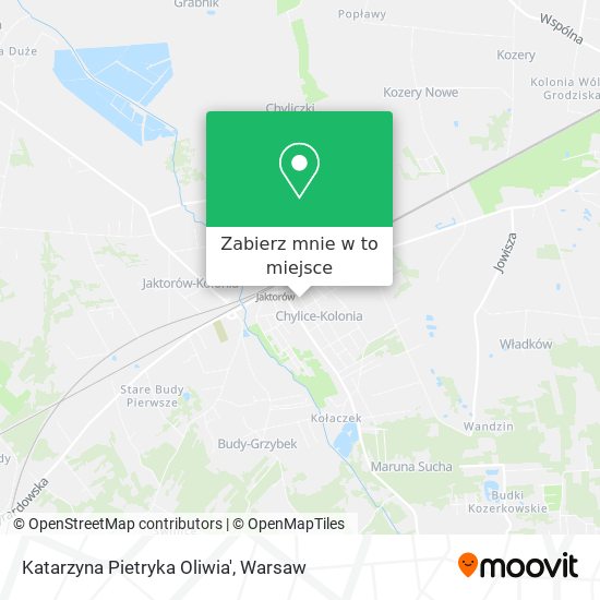 Mapa Katarzyna Pietryka Oliwia'