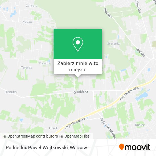 Mapa Parkietlux Paweł Wojtkowski