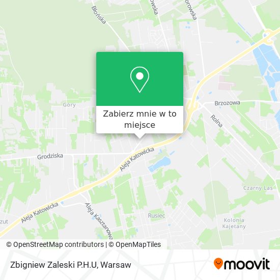 Mapa Zbigniew Zaleski P.H.U