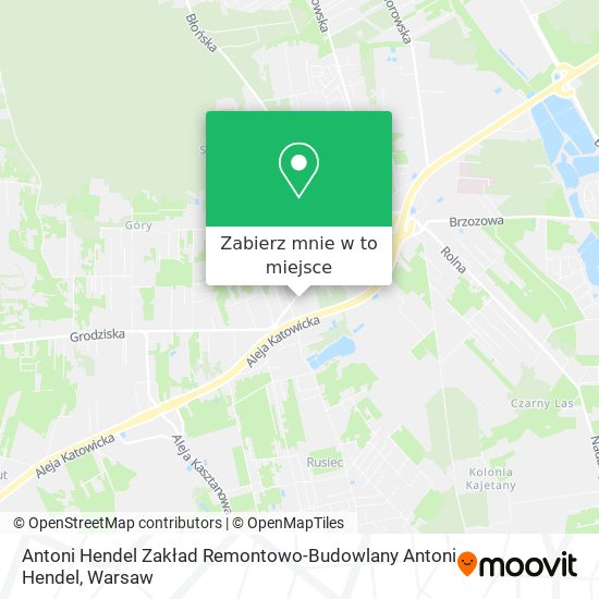 Mapa Antoni Hendel Zakład Remontowo-Budowlany Antoni Hendel