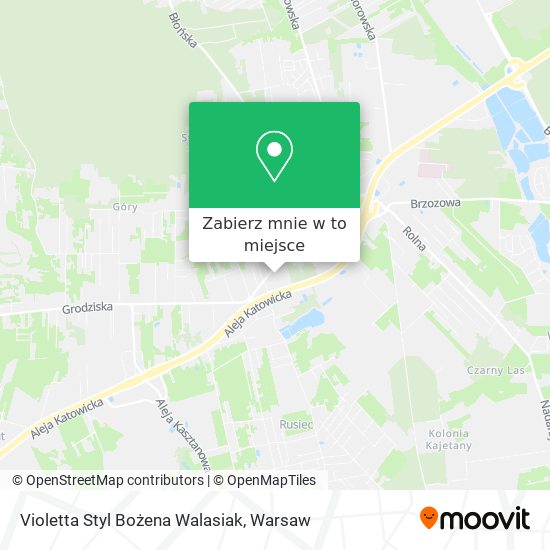 Mapa Violetta Styl Bożena Walasiak