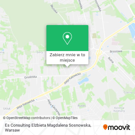 Mapa Es Consulting Elżbieta Magdalena Sosnowska