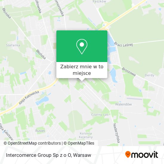 Mapa Intercomerce Group Sp z o O