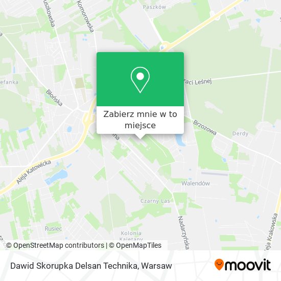 Mapa Dawid Skorupka Delsan Technika