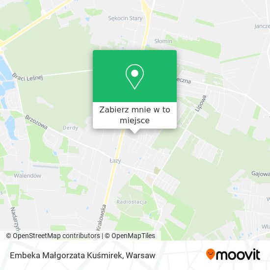 Mapa Embeka Małgorzata Kuśmirek