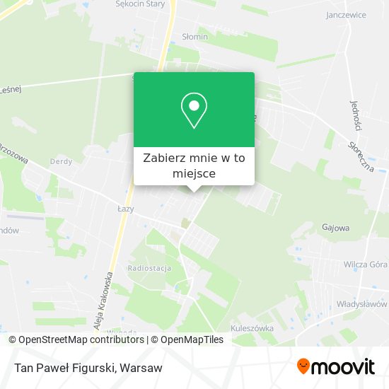 Mapa Tan Paweł Figurski