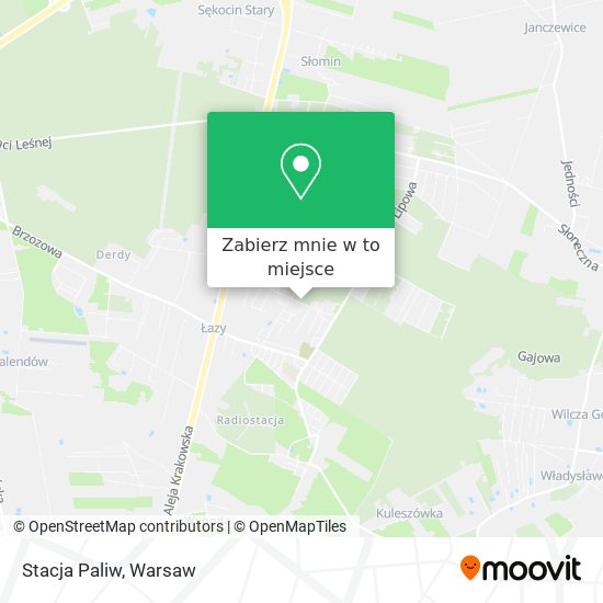 Mapa Stacja Paliw