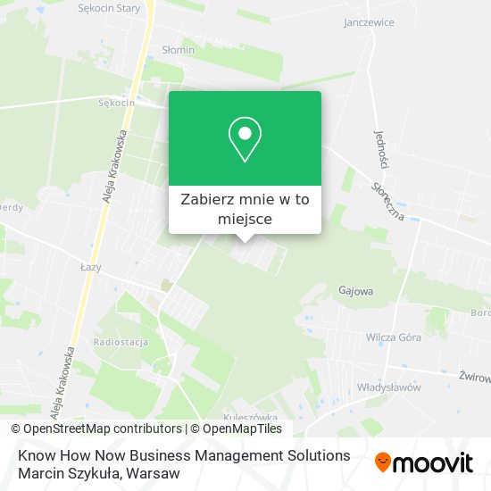 Mapa Know How Now Business Management Solutions Marcin Szykuła