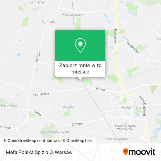 Mapa Mefa Polska Sp z o O