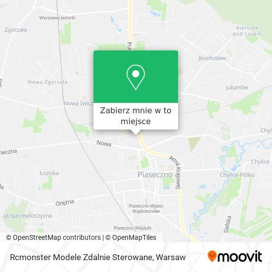 Mapa Rcmonster Modele Zdalnie Sterowane