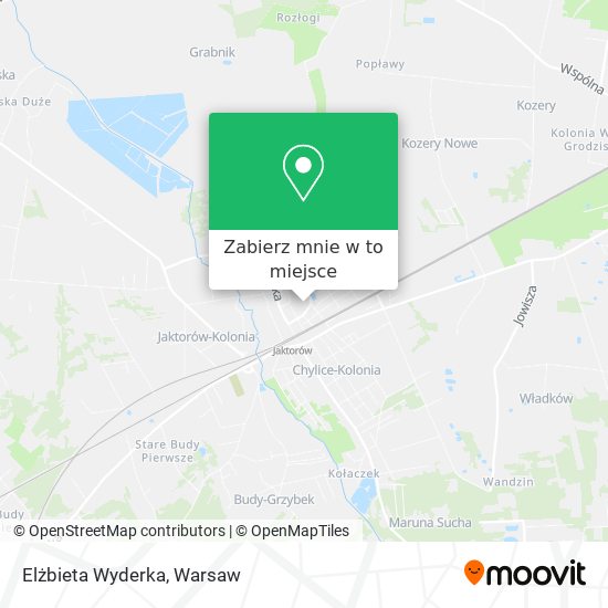 Mapa Elżbieta Wyderka