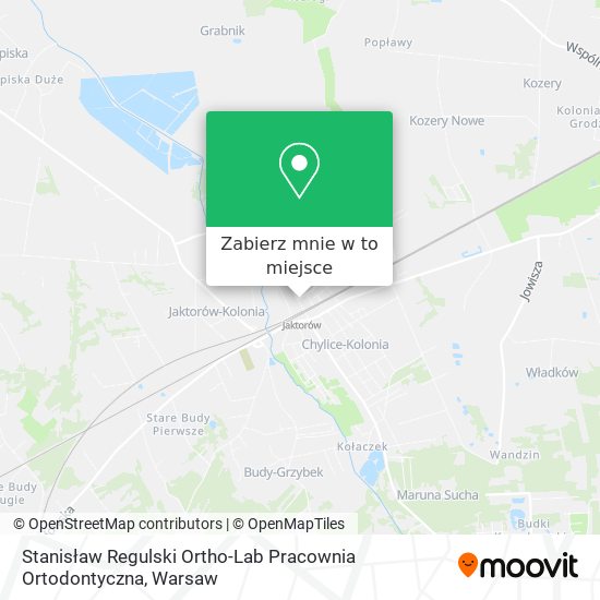 Mapa Stanisław Regulski Ortho-Lab Pracownia Ortodontyczna