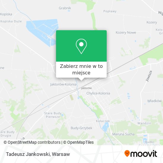 Mapa Tadeusz Jankowski