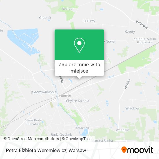 Mapa Petra Elżbieta Weremiewicz